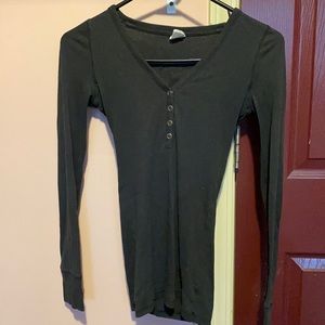 PINK black long sleeve, xs in womens